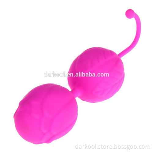 Y037/Wholesale female silicone sex vagina orgasm love koro balls